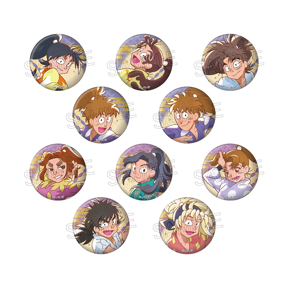 忍たま乱太郎_ヴィンテージシリーズ 缶バッジ Vol.3 B【BOX／10