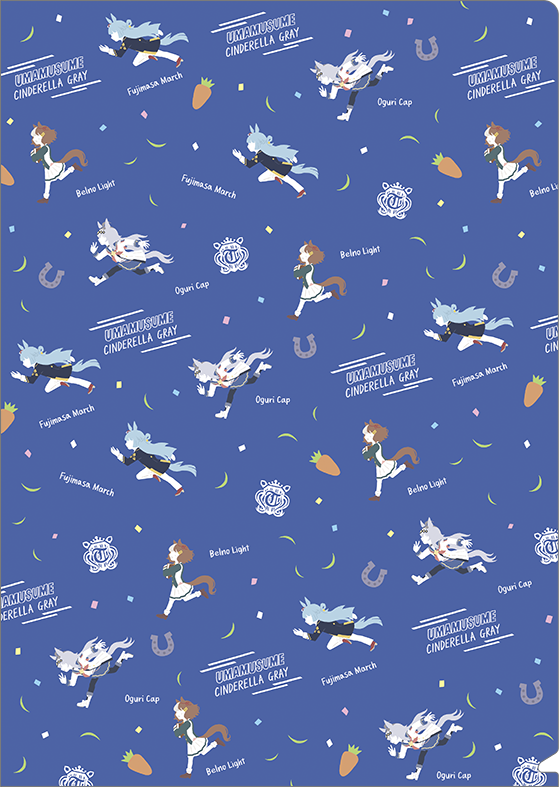 ウマ娘 シンデレラグレイ_クリアファイル／ゆるパレット　A