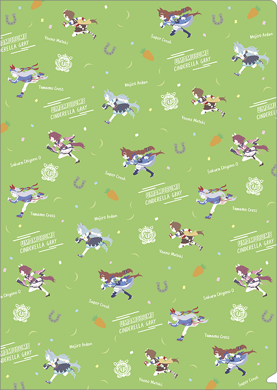 ウマ娘 シンデレラグレイ_クリアファイル／ゆるパレット　B