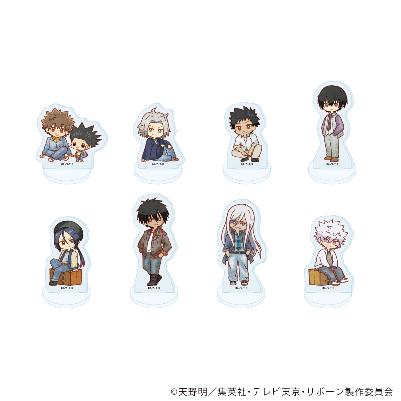 家庭教師ヒットマンREBORN!_アクリルぷちスタンド26/コンプリートセット(全8種)(レトロアートイラスト)【コンプリートセット/8個入り】