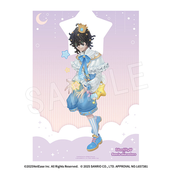 IdentityV 第五人格×サンリオキャラクターズ_オーロラポスター 患者×リトルツインスターズ(キキ)