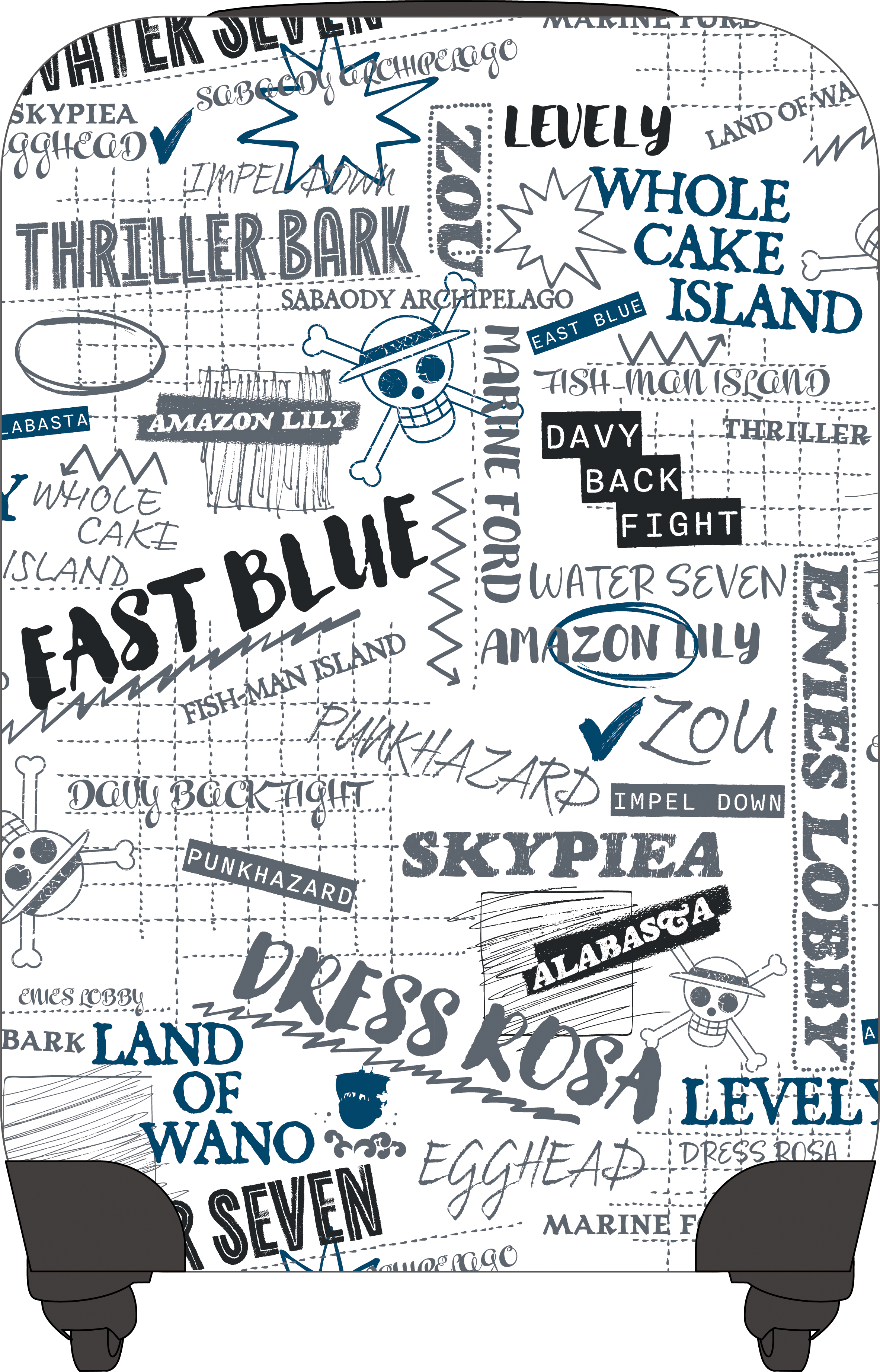 ONE PIECE_キャリーケース~the path of voyage~