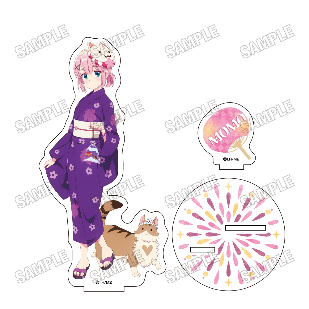 まちカドまぞく 2丁目_描き下ろしBIGアクリルスタンド【浴衣ver.】?千代田桃