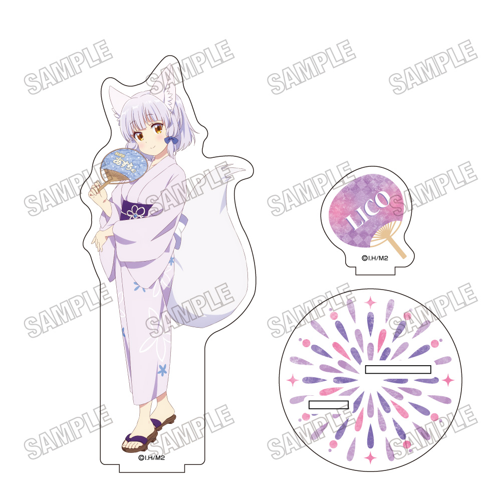 まちカドまぞく 2丁目_描き下ろしBIGアクリルスタンド【浴衣ver.】?リコ