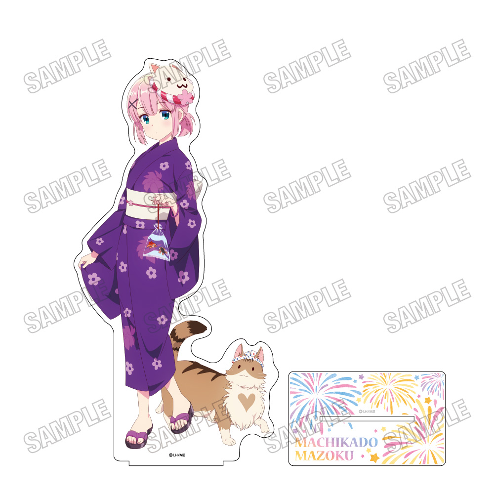 まちカドまぞく 2丁目_描き下ろしBIGアクリルスタンドLL【浴衣ver.】?千代田桃