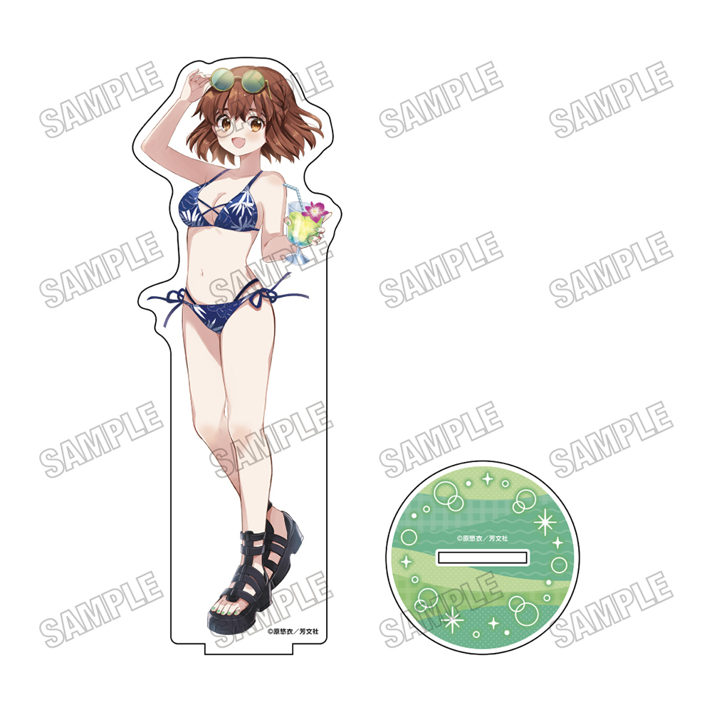 きんいろモザイク_描き下ろしBIGアクリルスタンド【水着ver.】?猪熊 陽子