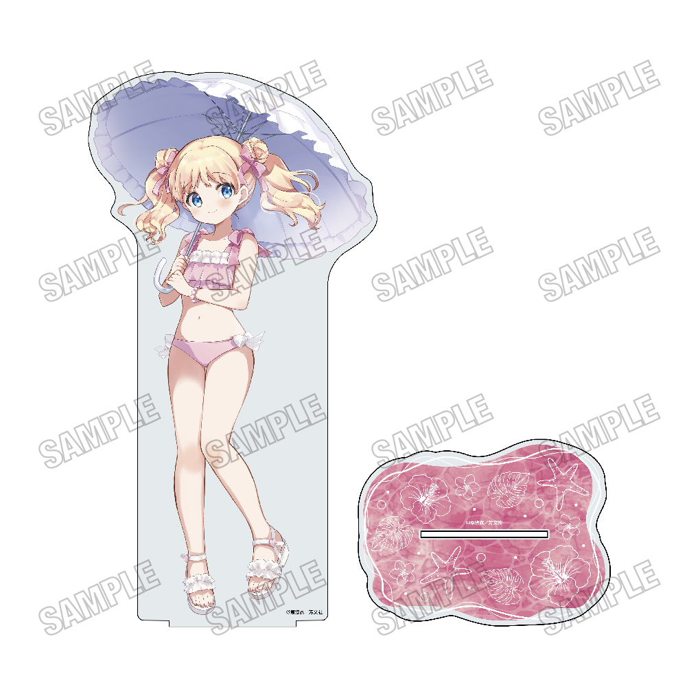 きんいろモザイク_描き下ろしBIGアクリルスタンドLL【水着ver.】?アリス・カータレット