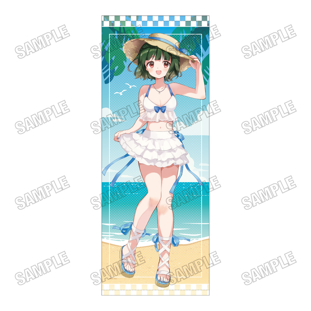 きんいろモザイク_描き下ろし特大タペストリー【水着ver.】?大宮 忍