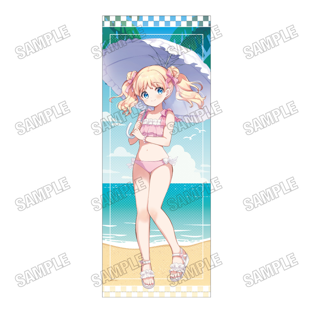 きんいろモザイク_描き下ろし特大タペストリー【水着ver.】?アリス・カータレット