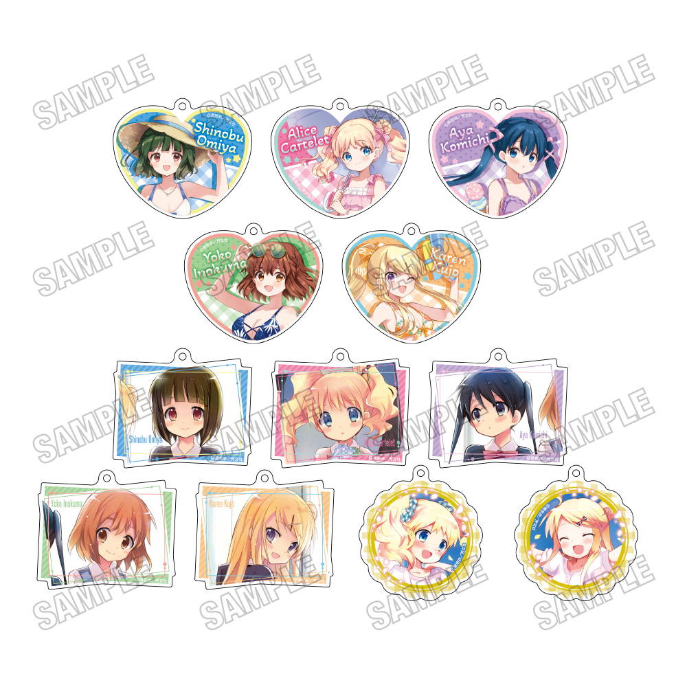きんいろモザイク_アクリルキーホルダーコレクション　【BOX／12個入り】【コンプリートBOX】