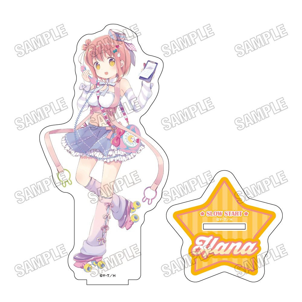 スロウスタート_描き下ろしBIGアクリルスタンド【シーサイドパーラーver.】?一之瀬 花名