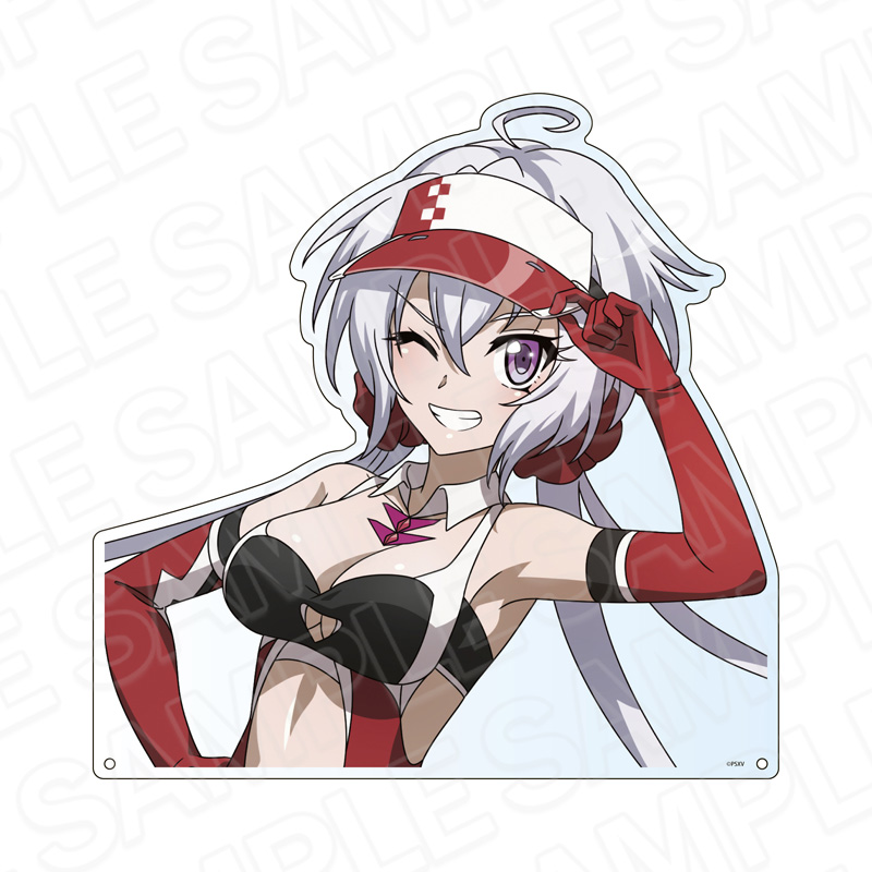 戦姫絶唱シンフォギアXV_特大ダイカットアクリルボード 雪音 クリス SYMPHOGEAR RACING ver.