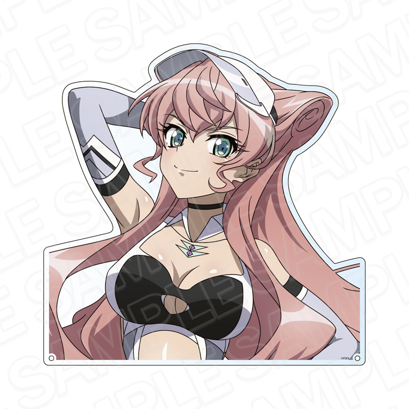 戦姫絶唱シンフォギアXV_特大ダイカットアクリルボード マリア・カデンツァヴナ・イヴ SYMPHOGEAR RACING ver.