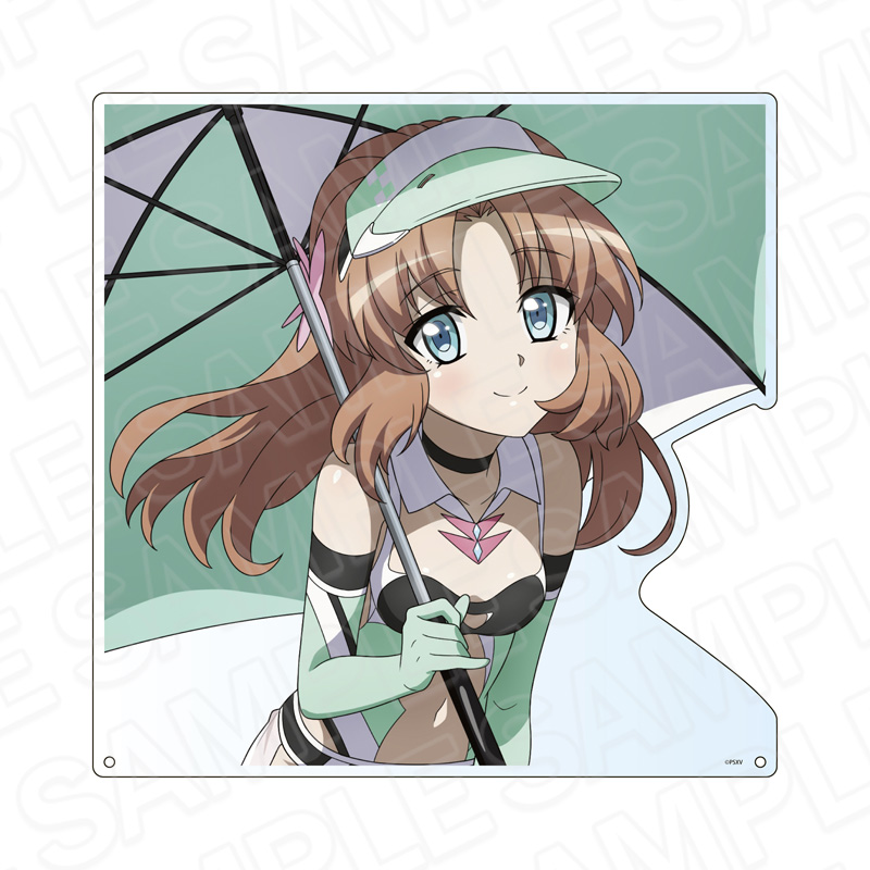戦姫絶唱シンフォギアXV_特大ダイカットアクリルボード セレナ・カデンツァヴナ・イヴ SYMPHOGEAR RACING ver.