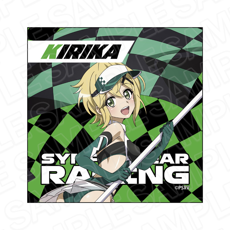 戦姫絶唱シンフォギアXV_マイクロファイバー 暁 切歌 SYMPHOGEAR RACING ver.
