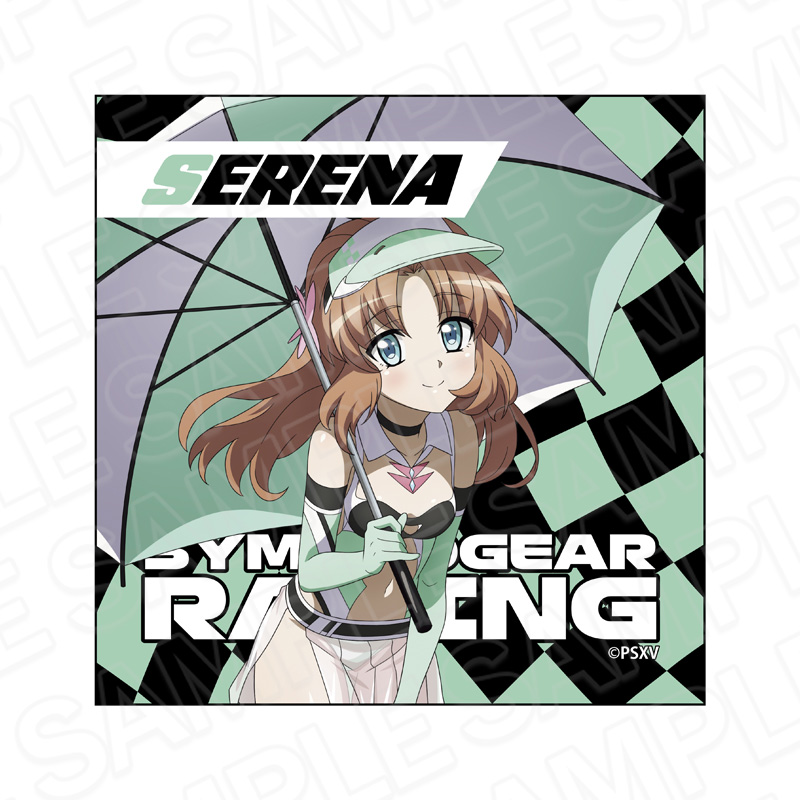 戦姫絶唱シンフォギアXV_マイクロファイバー セレナ・カデンツァヴナ・イヴ SYMPHOGEAR RACING ver.