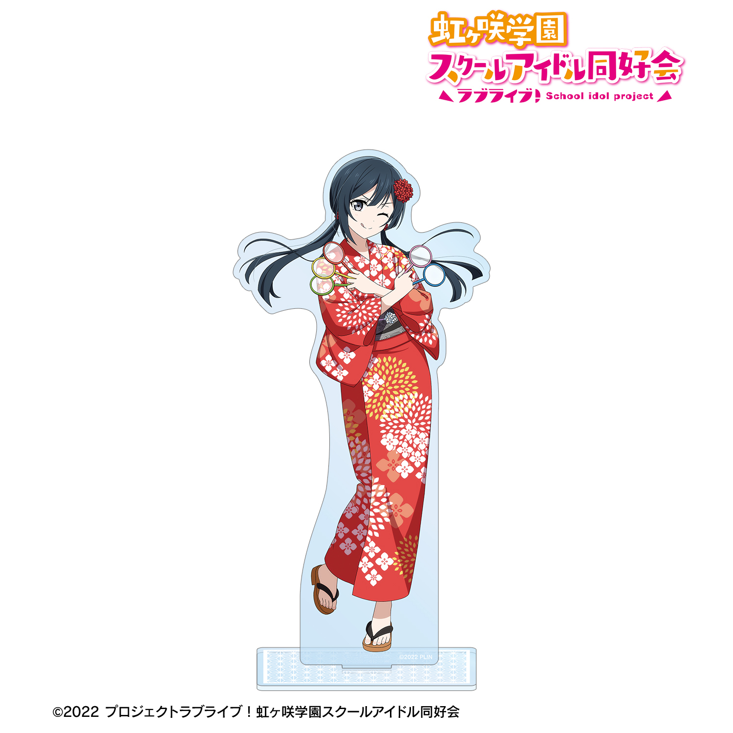 ラブライブ！虹ヶ咲学園スクールアイドル同好会_描き下ろし 優木せつ菜 縁日ver. BIGアクリルスタンド