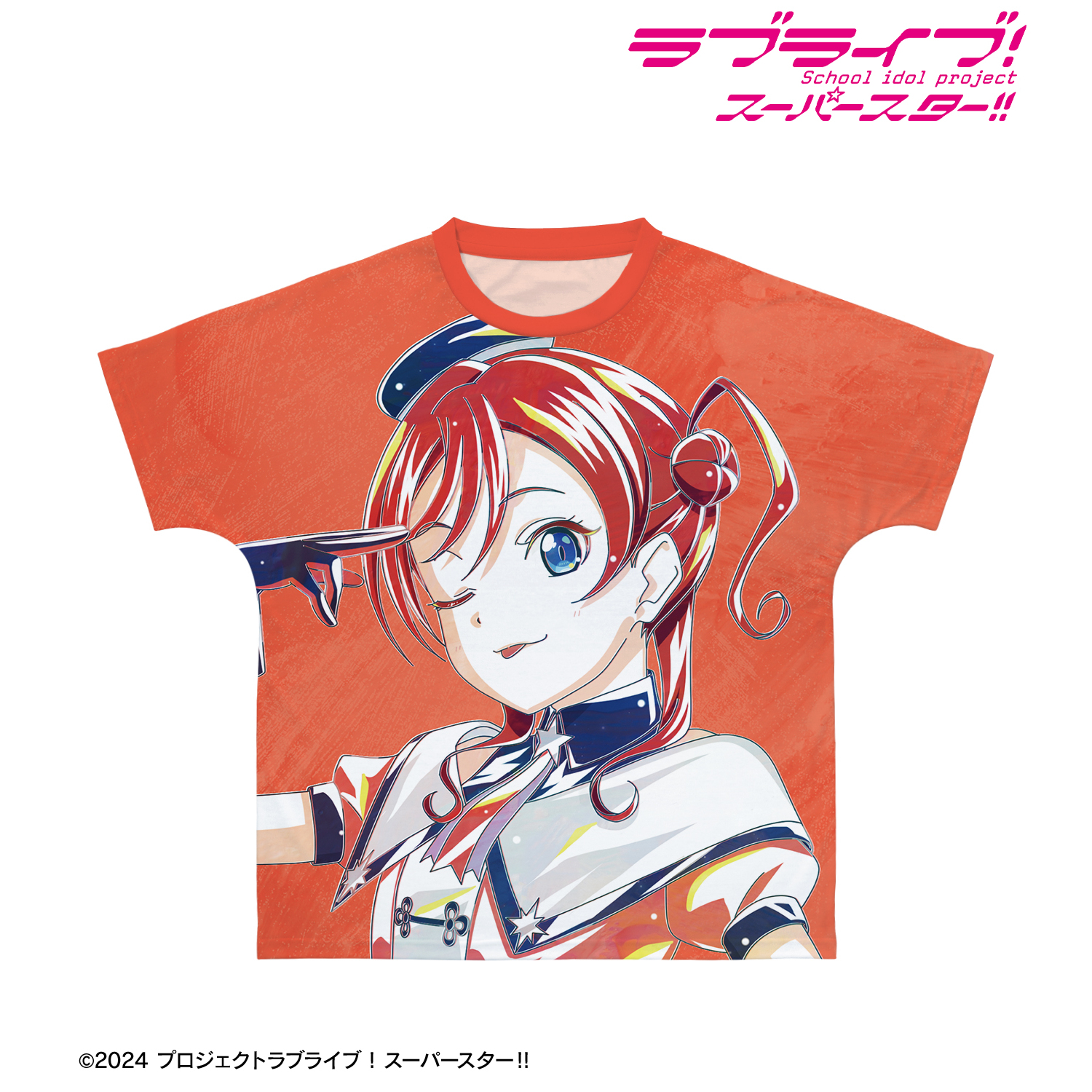 ラブライブ！スーパースター!!_サイズ/S_描き下ろし 米女メイ スーパースター!!ver. Ani-Art フルグラフィックTシャツユニセックス