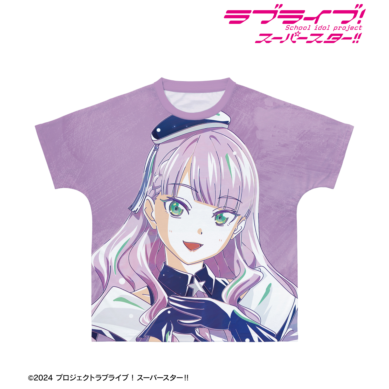 ラブライブ！スーパースター!!_(サイズ/L)_描き下ろし ウィーン・マルガレーテ スーパースター!!ver. Ani-Art フルグラフィックTシャツユニセックス