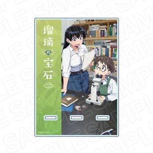 瑠璃の宝石_アクリルスマホスタンド 凪&曜子