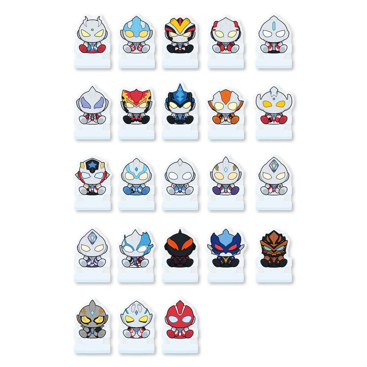 ニュージェネレーションウルトラマン_さしかえマスコット！ 全23種(ブラインド)