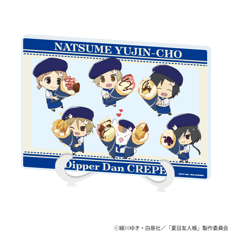 夏目友人帳_(A5サイズ)_アクリルアートボード02/クレープver. 集合デザイン(描き下ろしイラスト)