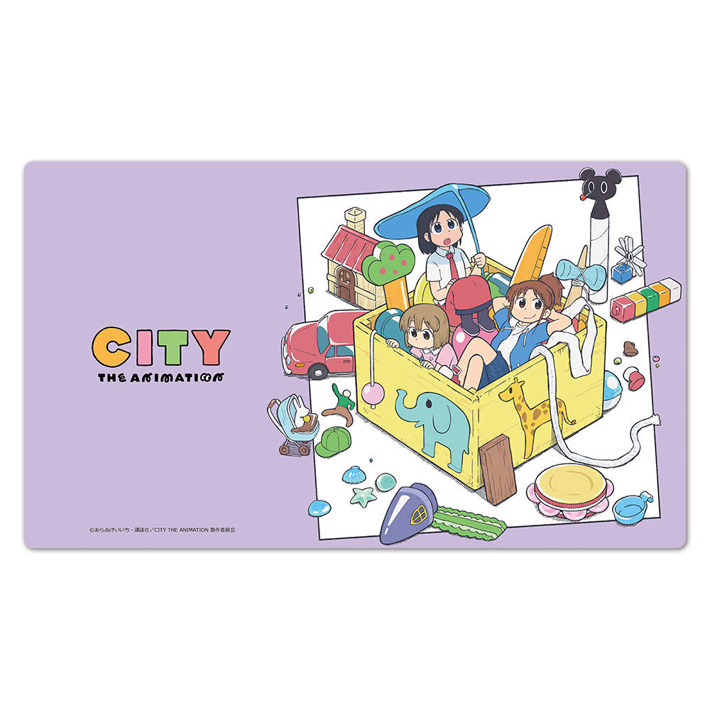 CITY THE ANIMATION_キャラクターラバーマット ティザービジュアルver.