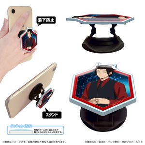 ワールドトリガー_＜黒ベストスーツver.＞ 第3 弾　アクリルスマホグリップ/嵐山 准