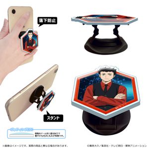 ワールドトリガー_＜黒ベストスーツver.＞ 第3 弾　アクリルスマホグリップ/生駒 達人