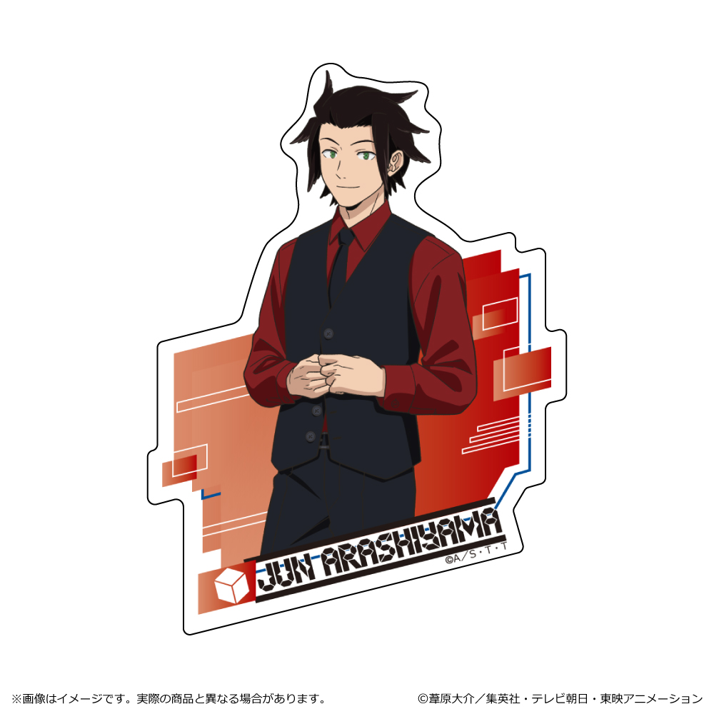 ワールドトリガー_＜黒ベストスーツver.＞ 第3 弾　ステッカー/嵐山 准