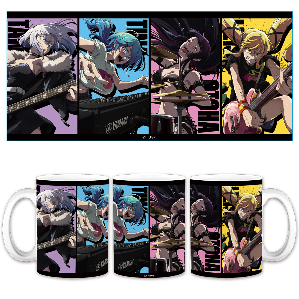 ロックは淑女の嗜みでして_マグカップ りりさ&音羽&ティナ&環