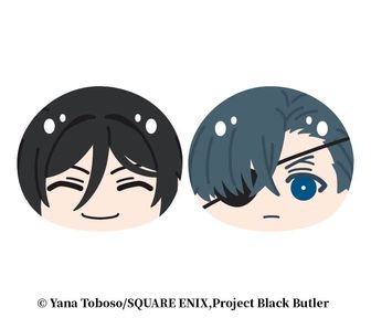 【新品未使用】希少品 レア 黒執事 ファスナーマスコット 7点セット SHIBUYA TSUTAYA IP書店＆TSUTAYA EBISUBASHI 大阪IP書店