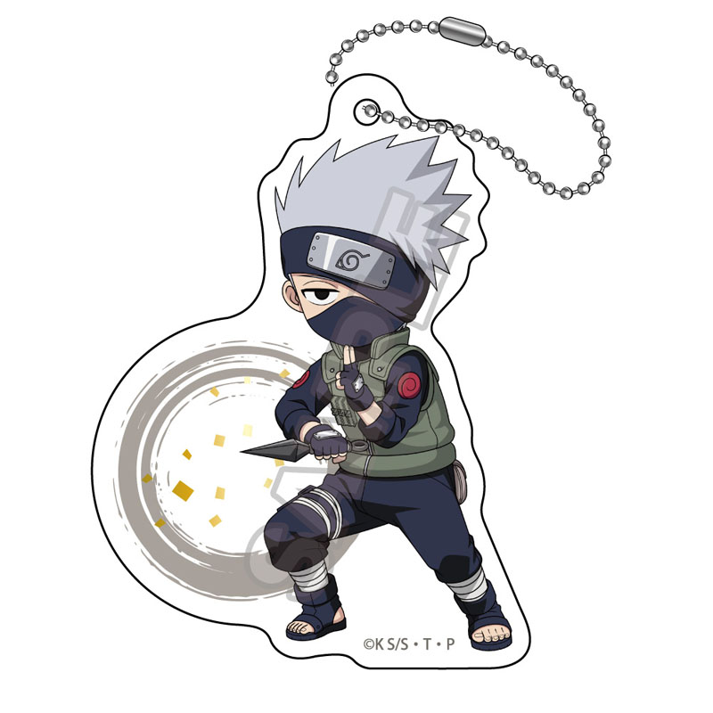 NARUTO-ナルト- 疾風伝_Battle vol.1 アクリルキーチェーン はたけカカシ