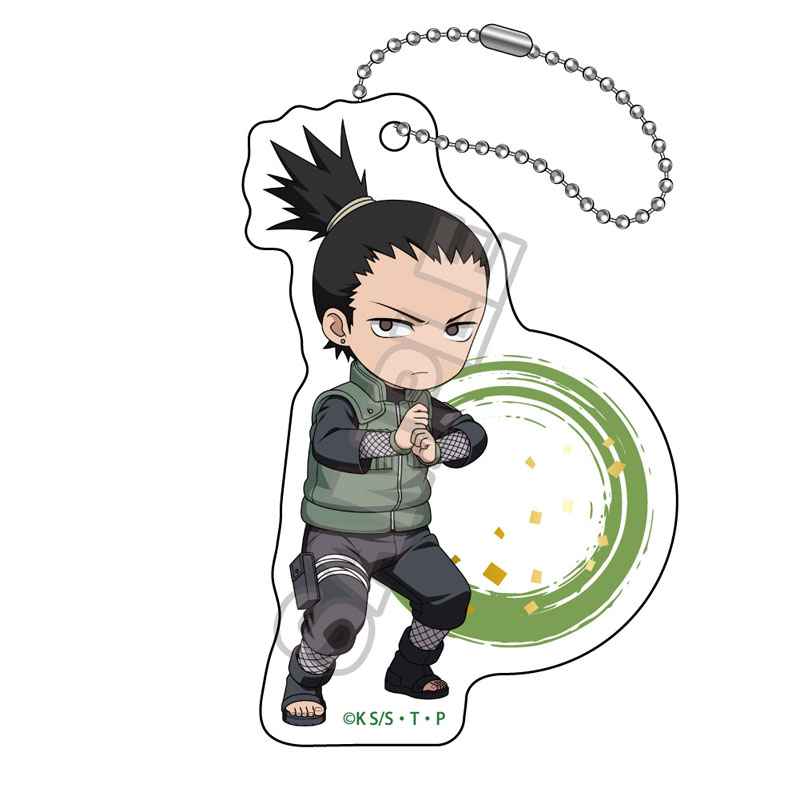 NARUTO-ナルト- 疾風伝_Battle vol.1 アクリルキーチェーン 奈良シカマル