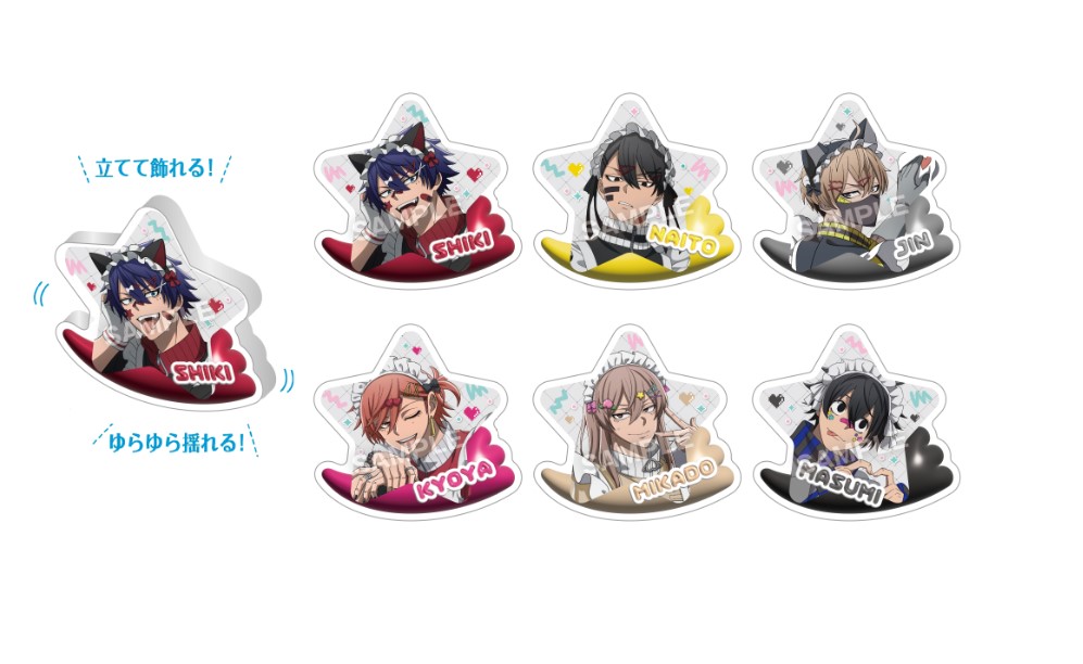 桃源暗鬼_ジャージメイドトレーディングアクリルブロック【BOX