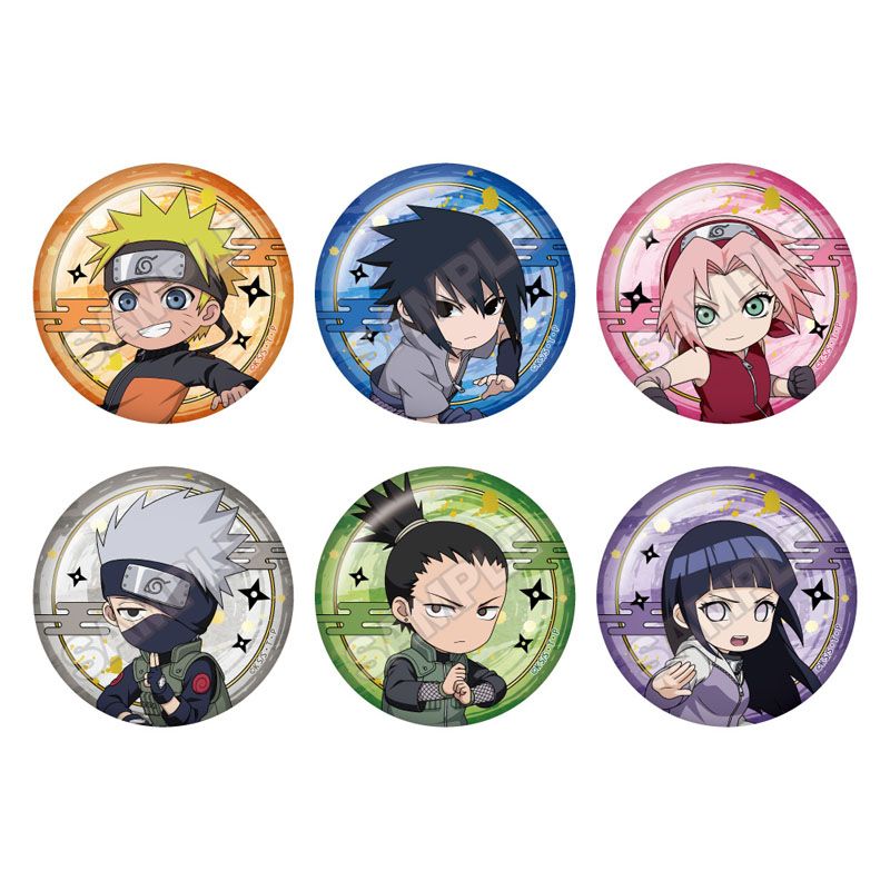 NARUTO-ナルト- 疾風伝_Battle vol.1 缶バッジ 【BOX/6個入り