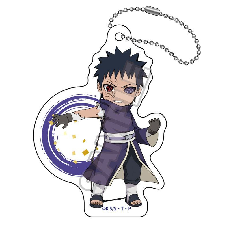 NARUTO-ナルト- 疾風伝_Battle vol.2 アクリルキーチェーン うちはオビト