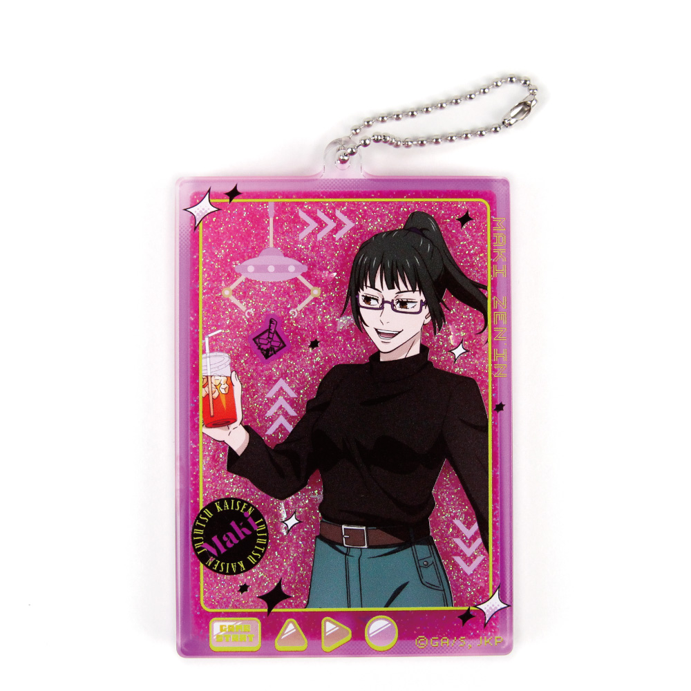 呪術廻戦_描き下ろしグリッターアクリルキーホルダー 禪院真希