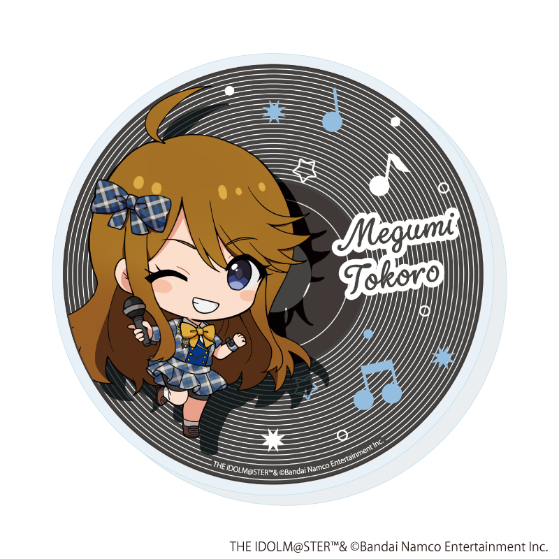 アイドルマスター ミリオンライブ！_アクリルコースター08/所 恵美 カラオケver.(ミニキャライラスト)