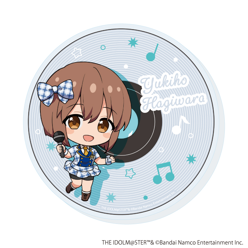 アイドルマスター ミリオンライブ！_アクリルコースター09/萩原 雪歩 カラオケver.(ミニキャライラスト)