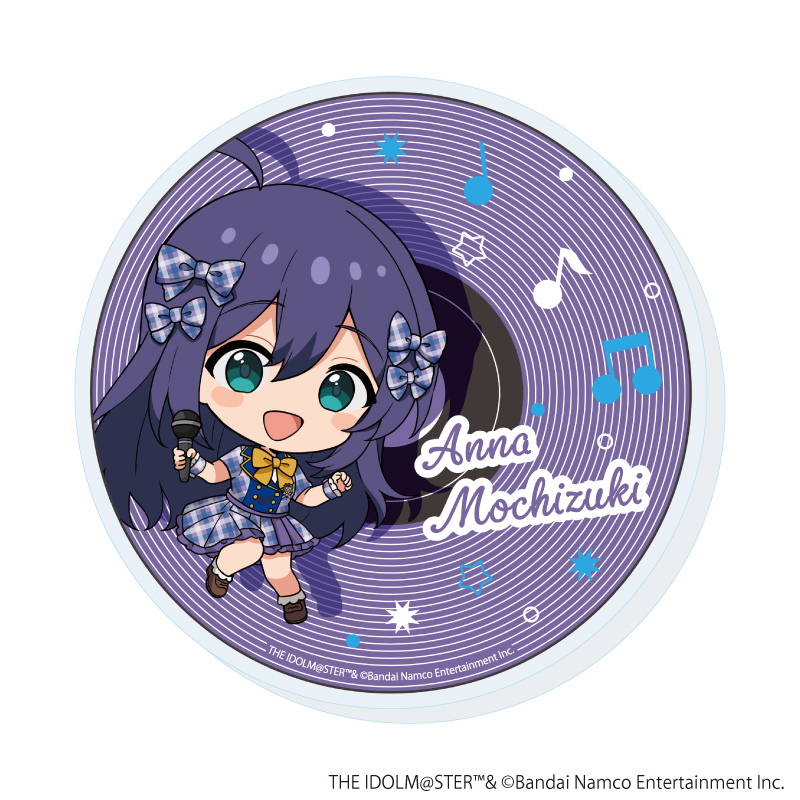 アイドルマスター ミリオンライブ！_アクリルコースター11/望月 杏奈 カラオケver.(ミニキャライラスト)