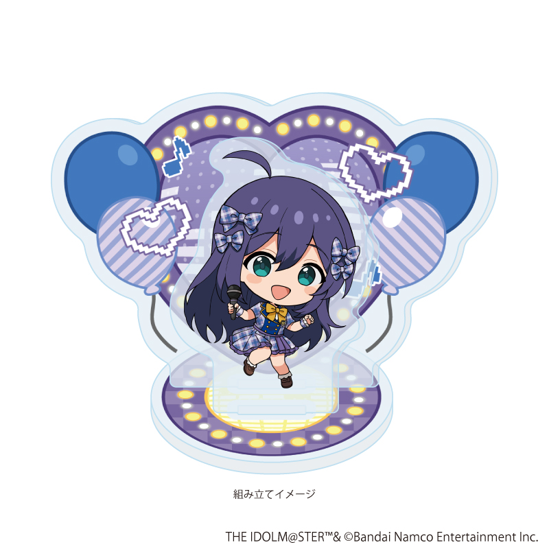 アイドルマスター ミリオンライブ！_アクリルスタンドプレート33/望月 杏奈 カラオケver.(ミニキャライラスト)