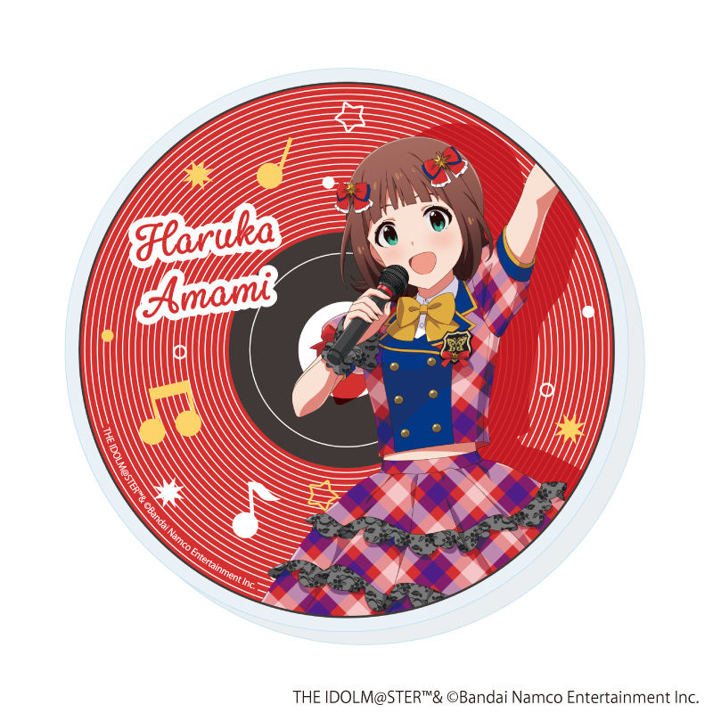 アイドルマスター ミリオンライブ！_アクリルコースター01/天海 春香 カラオケver.(描き下ろしイラスト)