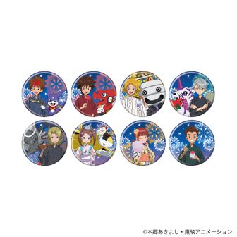 デジモン 缶バッジセット デジモンクロスウォーズ_缶バッジ01/コンプリートセット(全8種