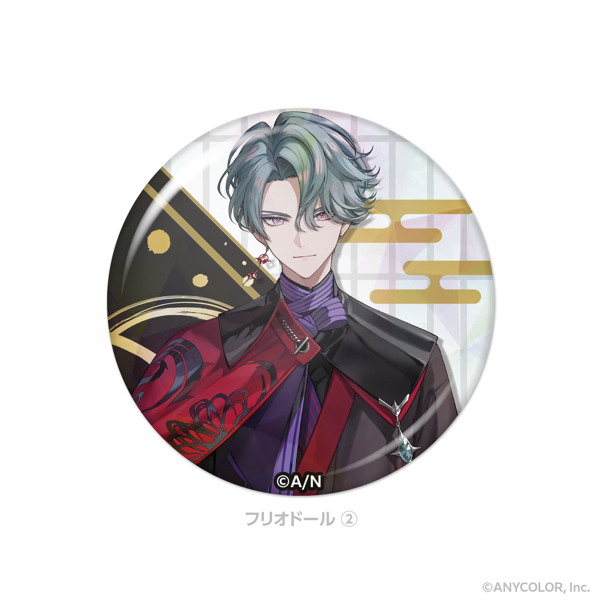 NIJISANJI_ホログラム缶バッジ Freodore② | にじさんじ公式グッズ