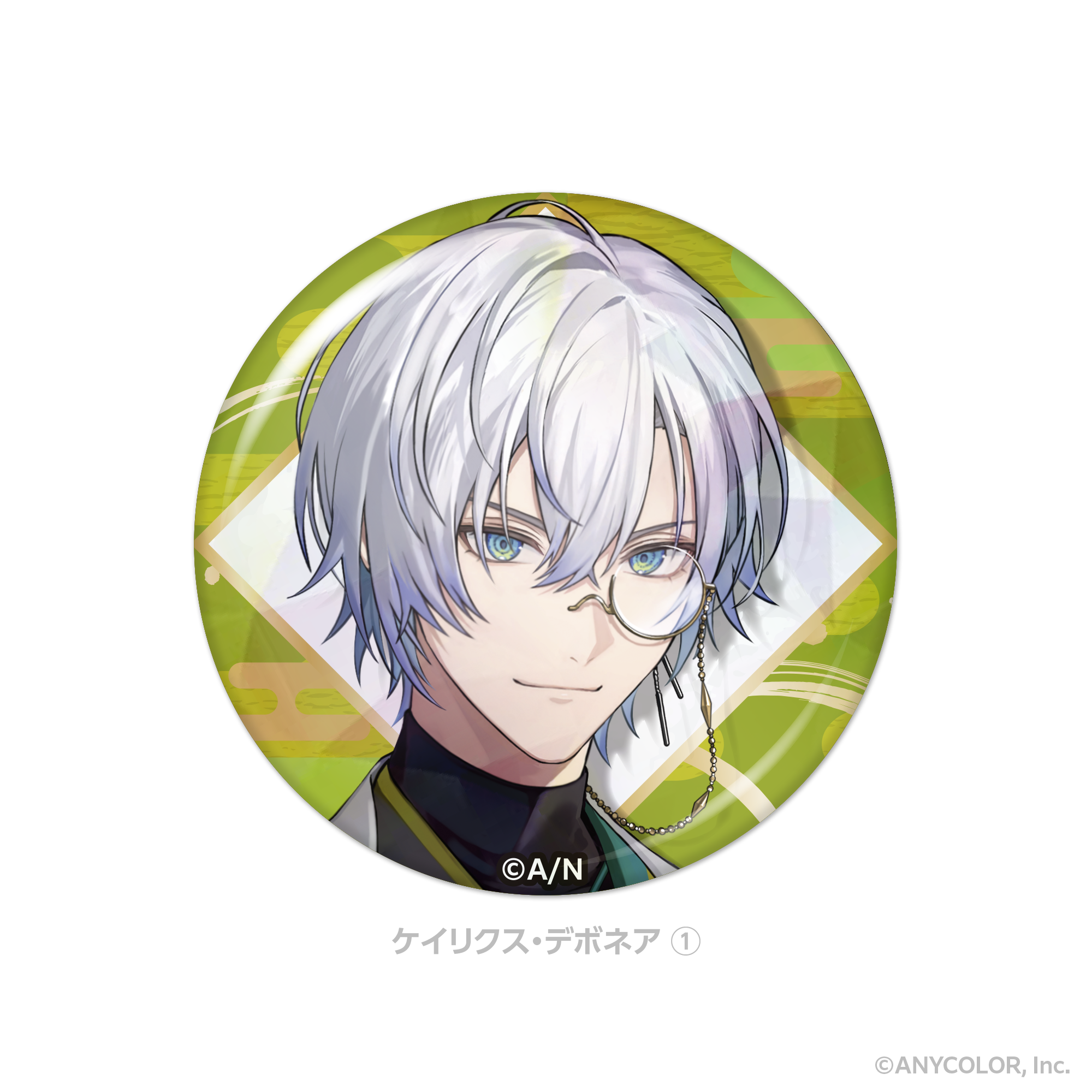 NIJISANJI_ホログラム缶バッジ Kaelix Debonair① | 公式グッズ・公式