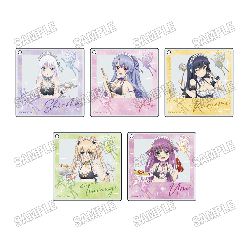 Summer Pockets_描き下ろしアクリルキーホルダーコレクション　【コンプリートBOX／5個入り】