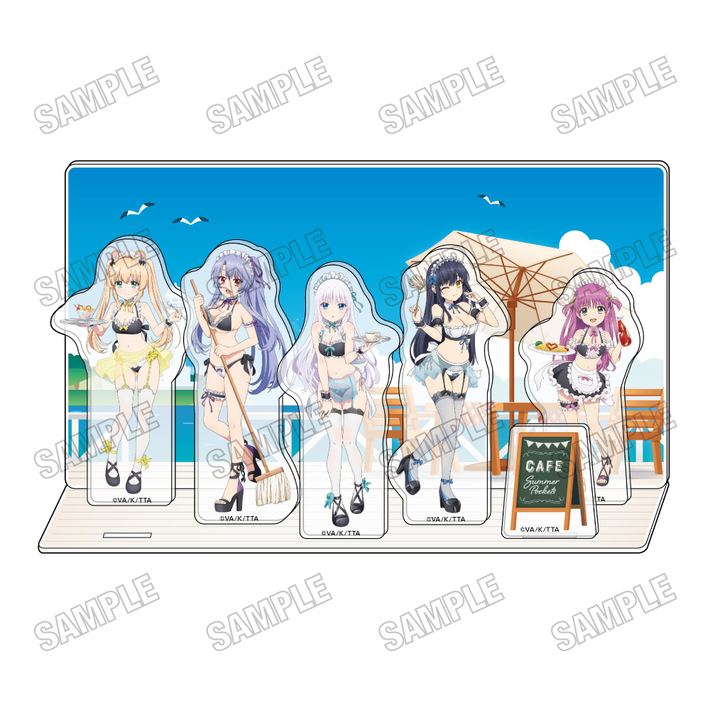 Summer Pockets_描き下ろしアクリルジオラマ
