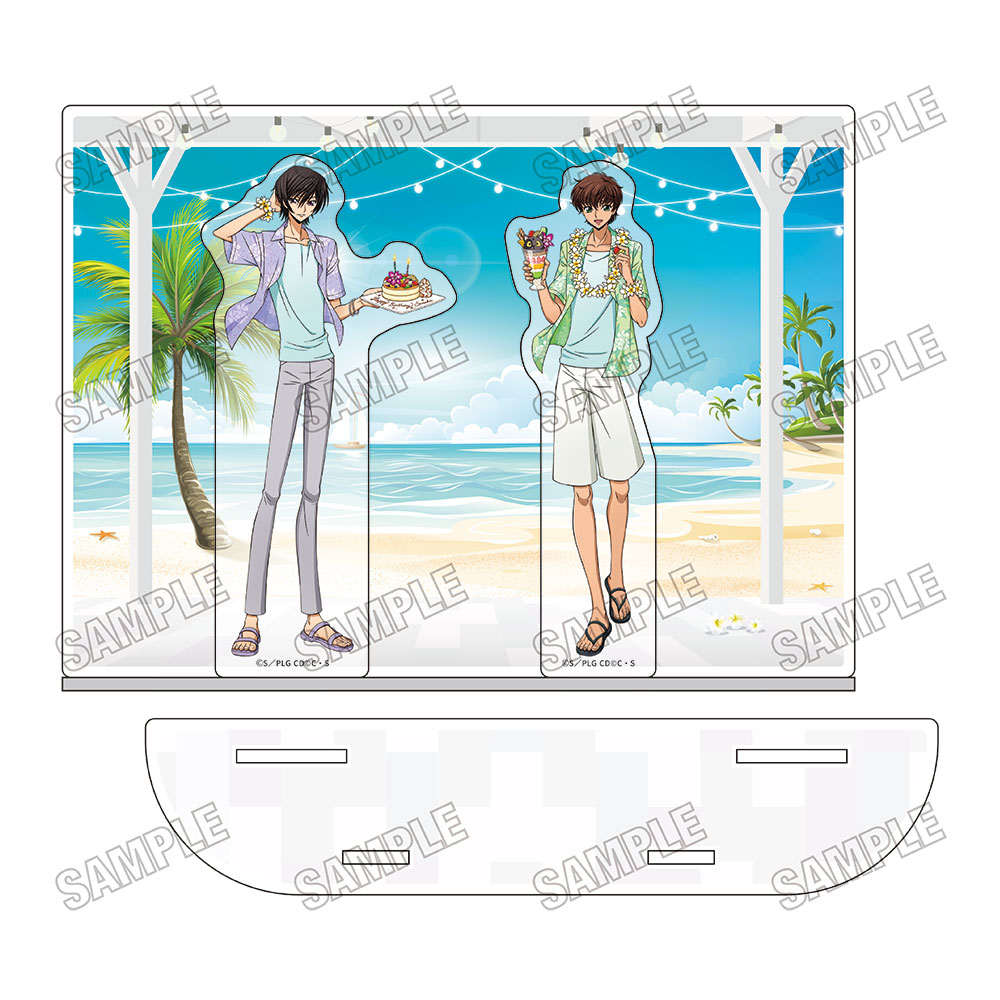 コードギアス 反逆のルルーシュ_描き下ろしアクリルジオラマ【サマーパーティーver.】