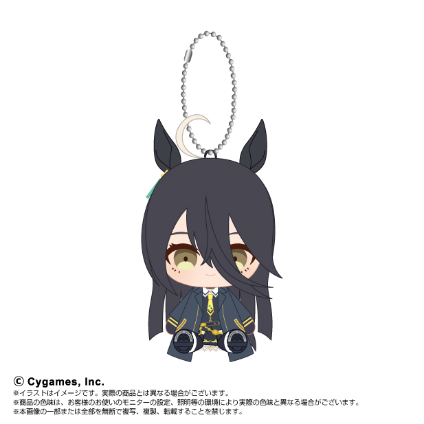 ウマ娘　プリティーダービー_Chibiぬいおすわりマスコット　マンハッタンカフェ